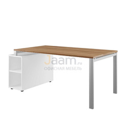 Кабинет руководителя Стол руководителя на опорной тумбе. Правый TES284138