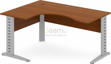Мебель для персонала Стол эргономичный левый ПК-ССМ-СТЭ160Х120Л/МК