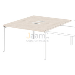 Мебель для персонала Дополнительная секция к столу-тандему S-524