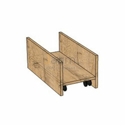 Мебель для персонала Подставка под системный блок ПС25 PRO BLACK