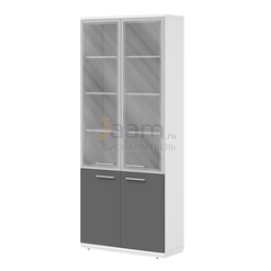 Кабинет руководителя Офисный шкаф офисный для руководителя ПК-МИН-ШК220Х92С/Д