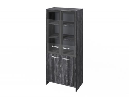 Шкаф для документов Festus FI-671.D 800x460x1861 (Древесина Графит)