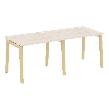 Рабочая станция на деревянных опорах Onix Wood OW.RS-2.1.8 1960x800x750