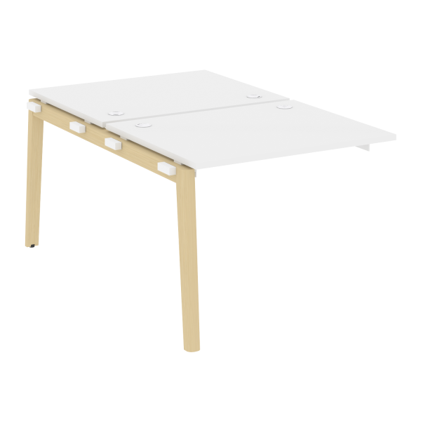 Наборный элемент рабочей станции на деревянных опорах Onix Wood OW.2.NRS-1.8 980x1635x750