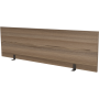 Экран для стола Аргентум-МП СМЭ25-12 1200x25x350