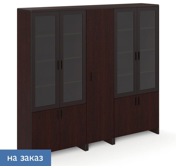 LEGNO Шкаф д/бумаг/одежды (ПАЛИСАНДР)