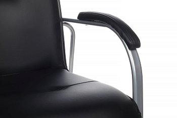 Стул Самба с мягкими подлокотниками SMB-01 Черный