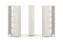 Набор стеллажа 2-х сторонний, 5 ярусов SN.NSD-521 (754х400х1982)