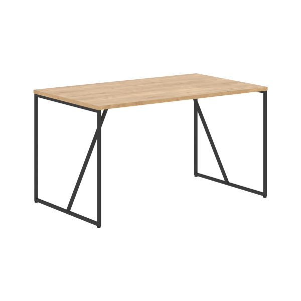Стол рабочий LOFTIS LST 1380 1360х800х750 (Дуб БофордЧерный)