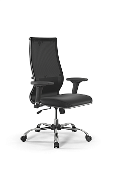 Кресло для руководителя Метта Sit 10 B2-163D - T+Extra /Km00/Wm12/D02P(M09.B21.G20.W01
