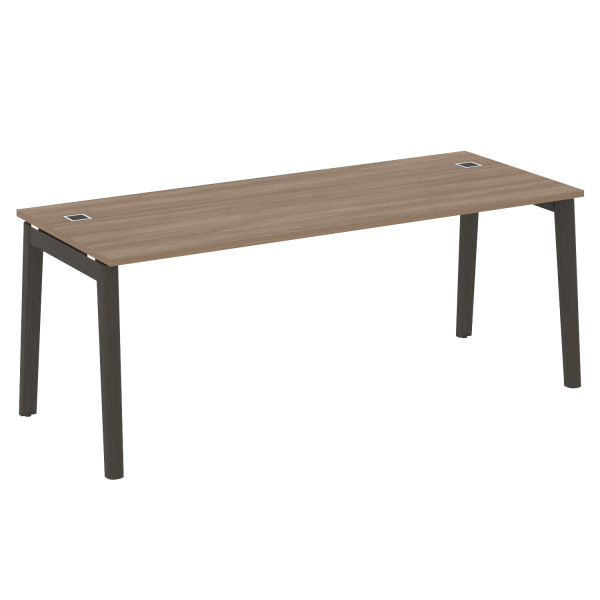Стол руководителя на деревянных опорах Onix Wood Direct OW.SRR-6.8 1980x800x750