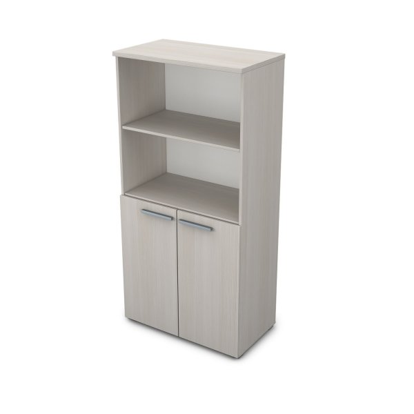 9Ш.004.4 Шкаф с открытой полкой (800x450x1645) (Ivory)