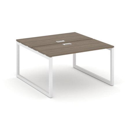 Рабочая станция 2-х сторонняя SN-5O.DRS-024 (1580х1632х750) (Вяз Благородный/Металл Белый)