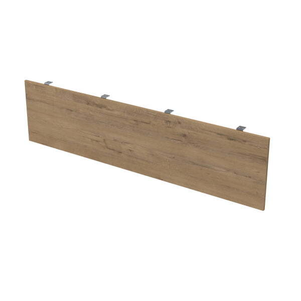 Экран подстольный ЛДСП Gloss 9НЭК.409.1 1600x16x400 (Teakwood)