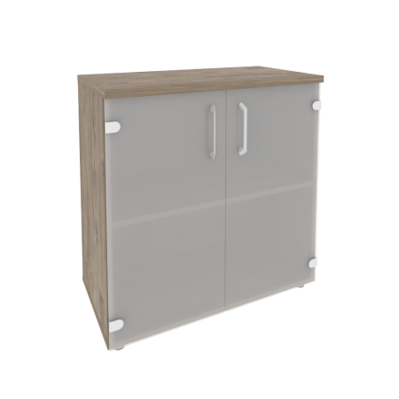 Шкаф низкий широкий Onix O.ST-3.2 800x420x823 (Тиквуд Темный)