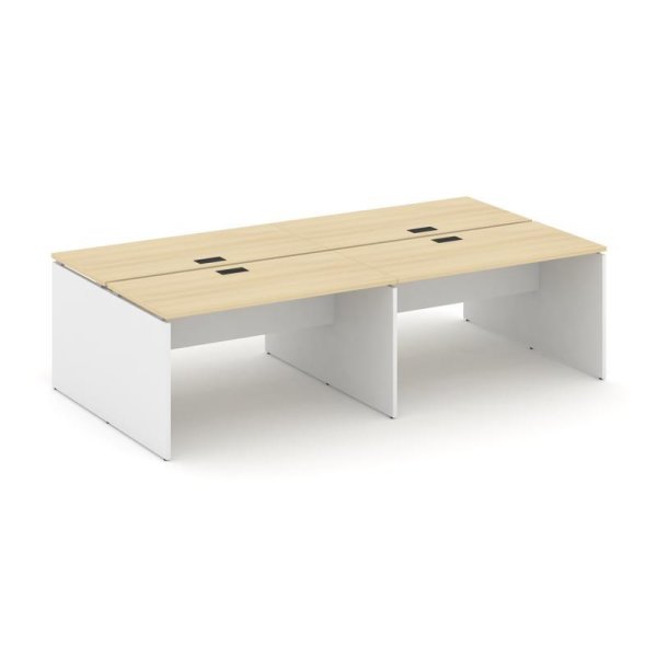 Рабочая станция 2-х сторонняя SN-D.DRS-054 (3160х1632х750) (Акация Лорка/Белый)