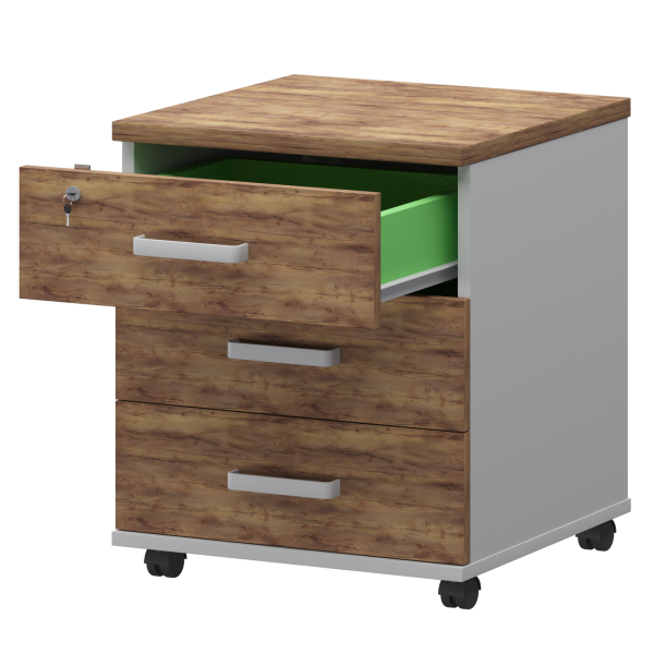 Тумба подкатная Смарт СМТ-3П Тип2 434x450x620
