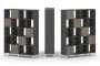 Набор стеллажа 2-х сторонний, 5 ярусов SN.NSD-541 (1488х400х1982)