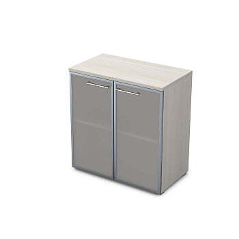 Шкаф низкий со стеклом Gloss line 9НШ.023.3 800x450x845