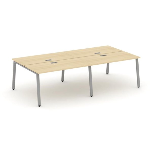 Рабочая станция 2-х сторонняя SN-6A.DRS-034 (3160х1232х750) (Акация Лорка/Металл Серый)