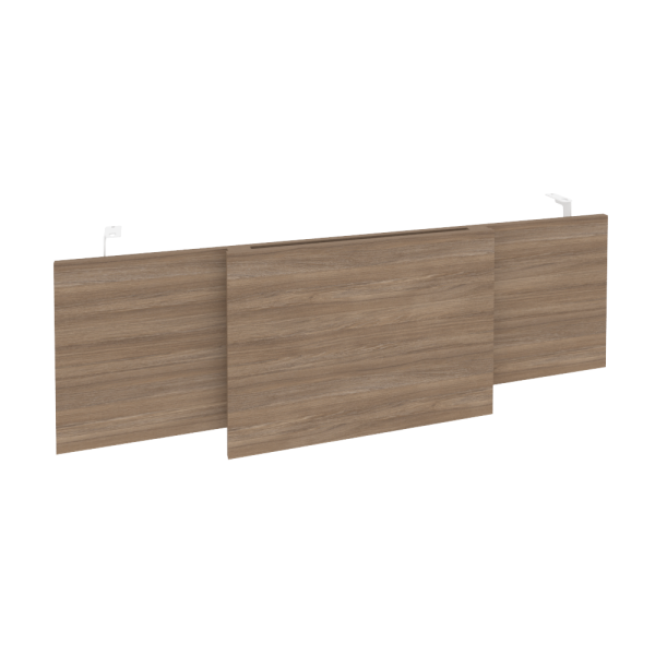 Царга стола руководителя Onix O.M-CSR-4 1340x450x54 (Дуб Аризона/Белый)