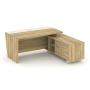 Стол руководителя с тумбой Corner COR.SRT-18 (R) (1800x1800x750)